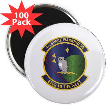 7SWS - M01 - 01 - 7th Space Warning Squadron - 2.25" Magnet (100 pack)